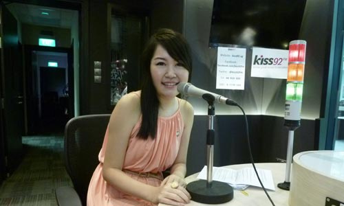 Me in the Kiss92 FM Recording Studio! :) Me in the Kiss92 FM Recording Studio! :)