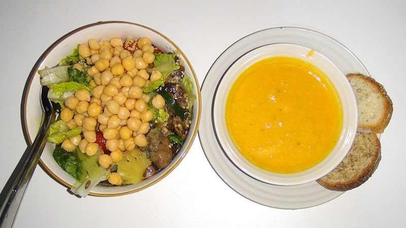 Salad and Soup