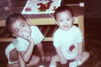 Baby Celes, 1985: My first birthday