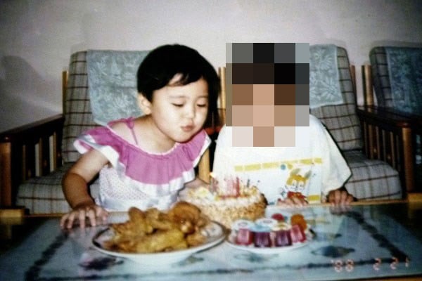 1988: Celebrating my brother's birthday