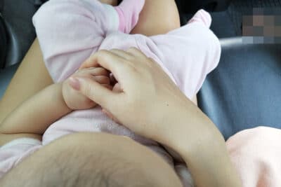 Holding hands