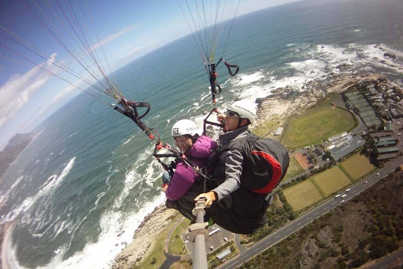 Celes Paragliding in Cape Town, off Lion's Head