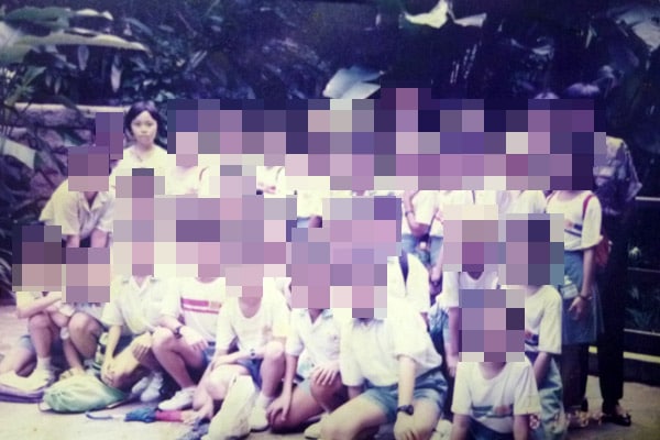 My primary school class photo (Rulang Primary School)