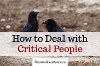 How To Deal with Critical People