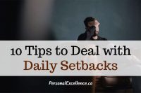 10 Tips to Deal with Daily Setbacks