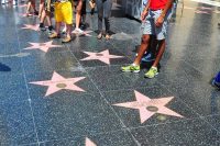 Hollywood Walk of Fame at Los Angeles!