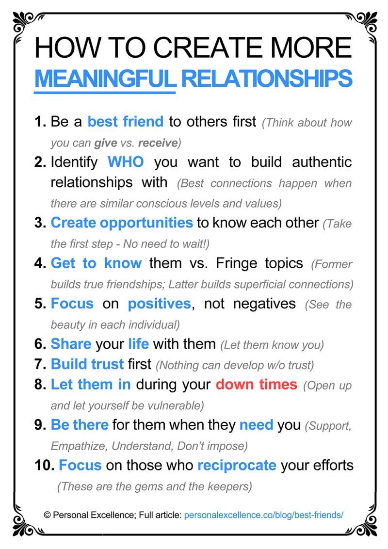 How To Create More Meaningful Relationships [Manifesto]