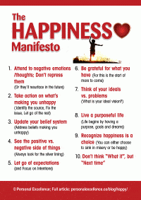 The Happiness Manifesto