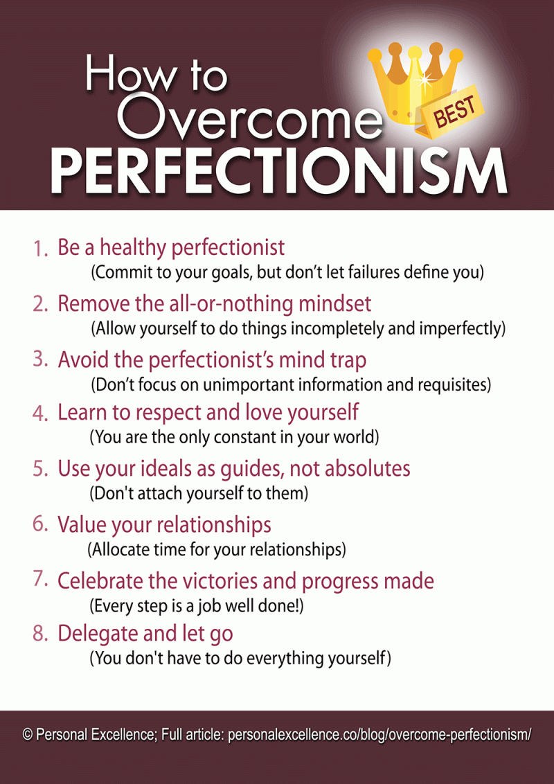 How To Overcome Perfectionism [Manifesto]