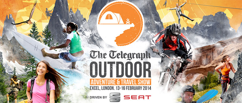 Overexposed model: The Telegraph Outdoor Adventure & Travel Show