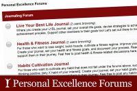 Personal Excellence Forums