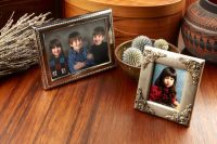 Photo frames of family, loved ones