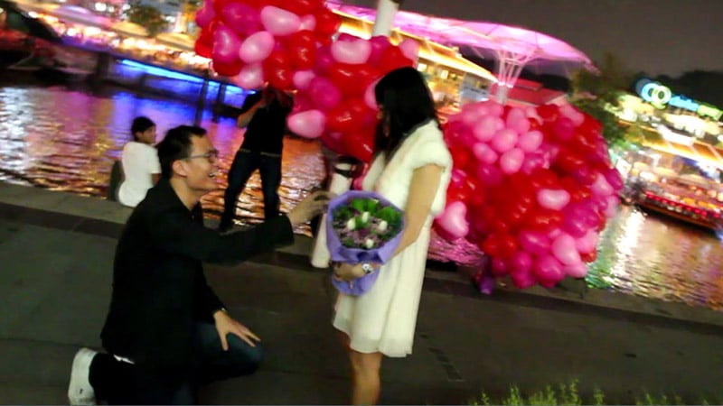 Ken proposing to me :)