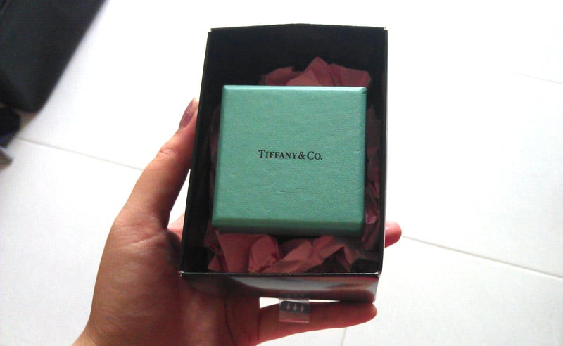Tiffany & Co. ring box