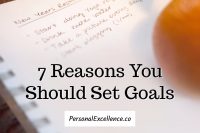 Why Set Goals